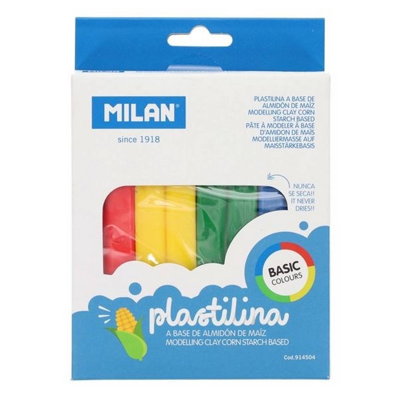 Milan Modelling Clay Bars Pack of 4