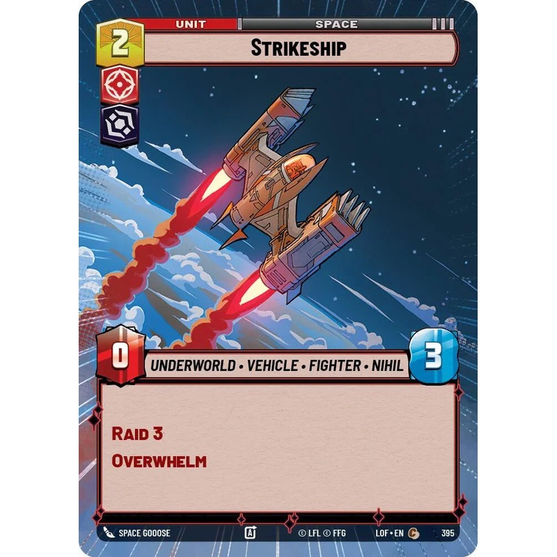 Strikeship (395) (Hyperspace) (395) [Legends of the Force] (ONLINE ORDER ONLY)