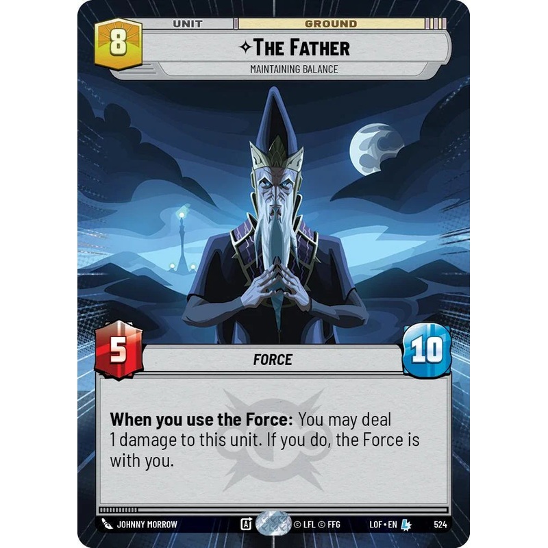The Father (524) – Maintaining Balance (Hyperspace) (524) [Legends of the Force] (ONLINE ORDER ONLY)
