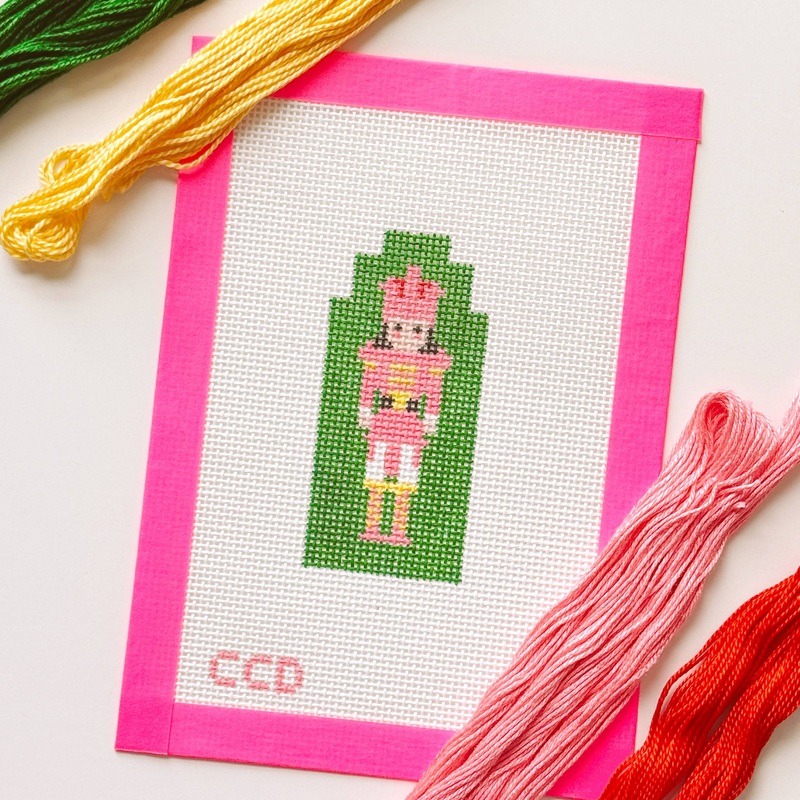 Cotswold Co Designs – Hand Painted Nutcracker 4 Needlepoint Canvas 13 Mesh (ONLINE ORDER ONLY)