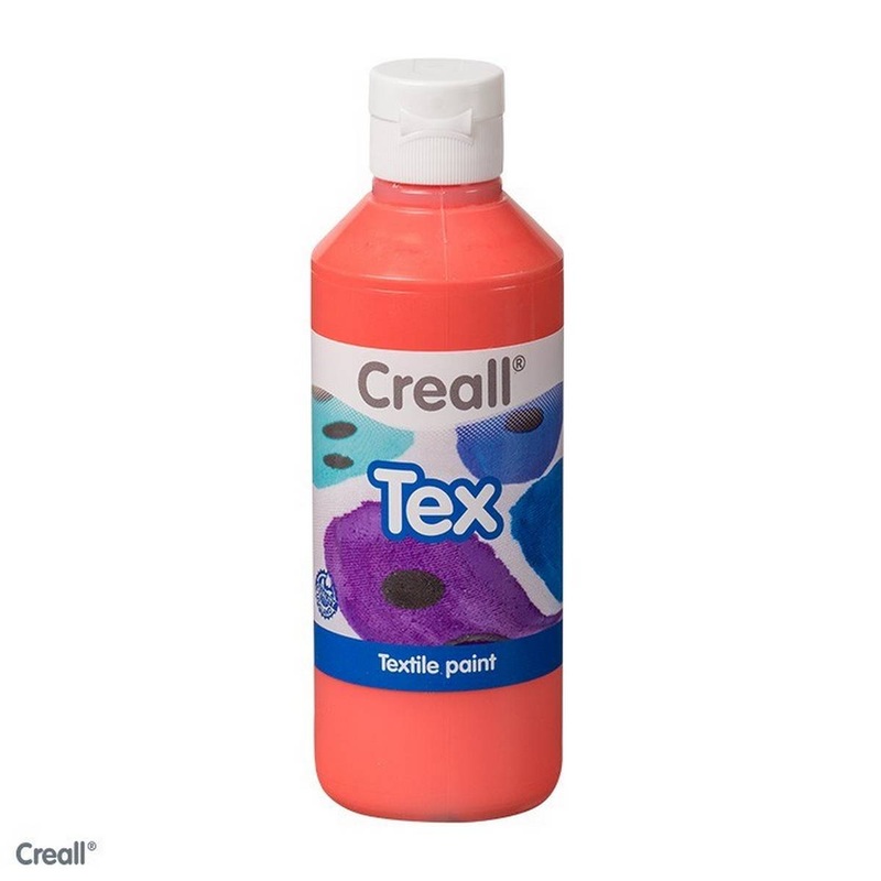 Creall Textile Paint -250ml Orange