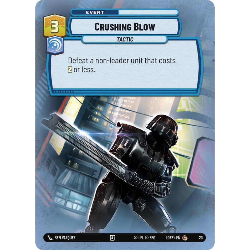Crushing Blow (23) (23) [Judge Promos] (ONLINE ORDER ONLY)