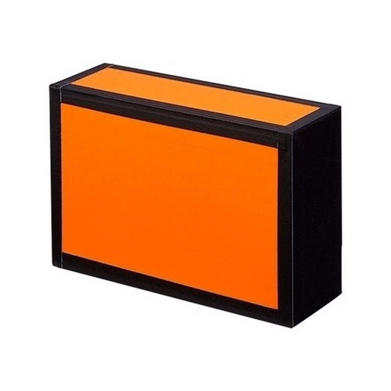 Megaform Henrys cigar box  neon orange