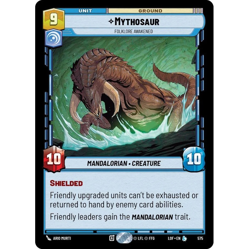 Mythosaur (575) – Folklore Awakened (Foil) (575) [Legends of the Force] (ONLINE ORDER ONLY)
