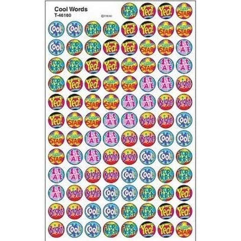 Super spot sticker  Cool Words