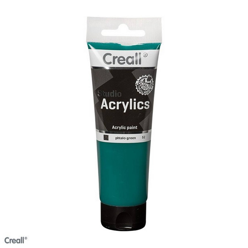 Creall Studio Acrylic  120ml tube Phtalo Green