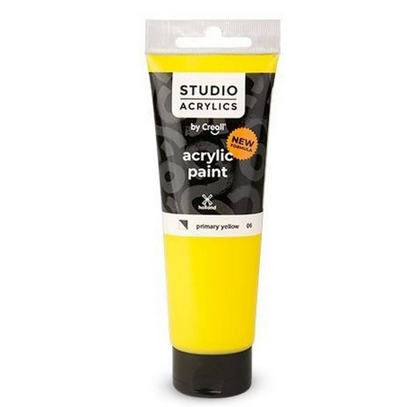 Creall Studio Acrylic  120ml tube Primary Yellow