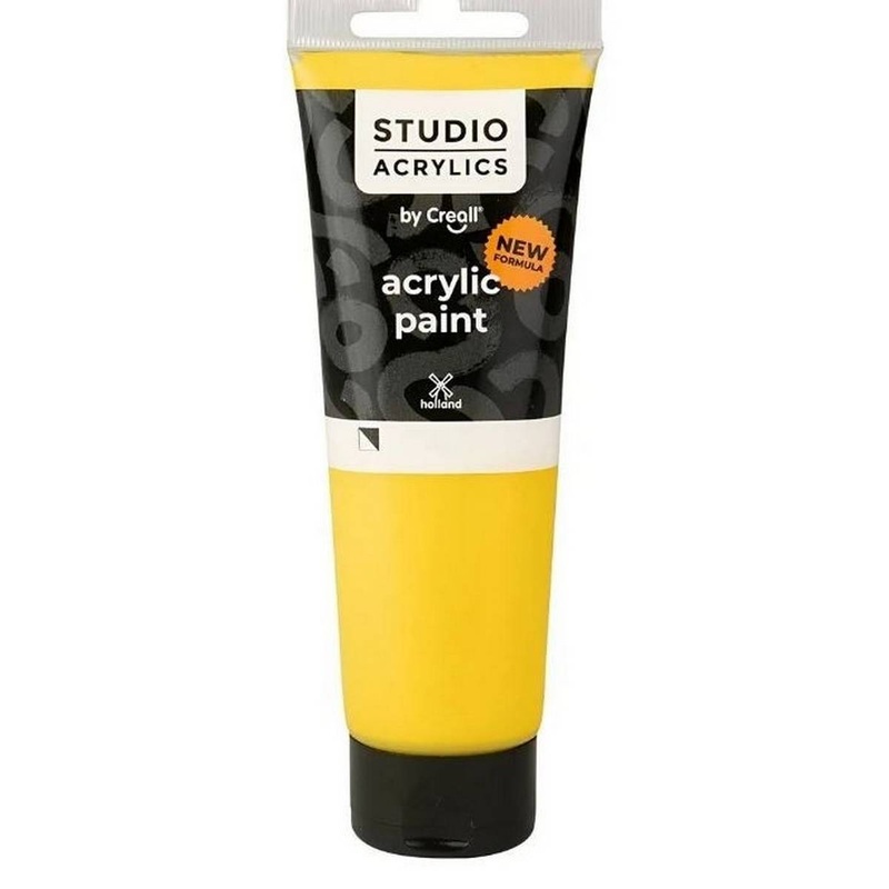 Creall Studio Acrylic  120ml tube Warm Yellow