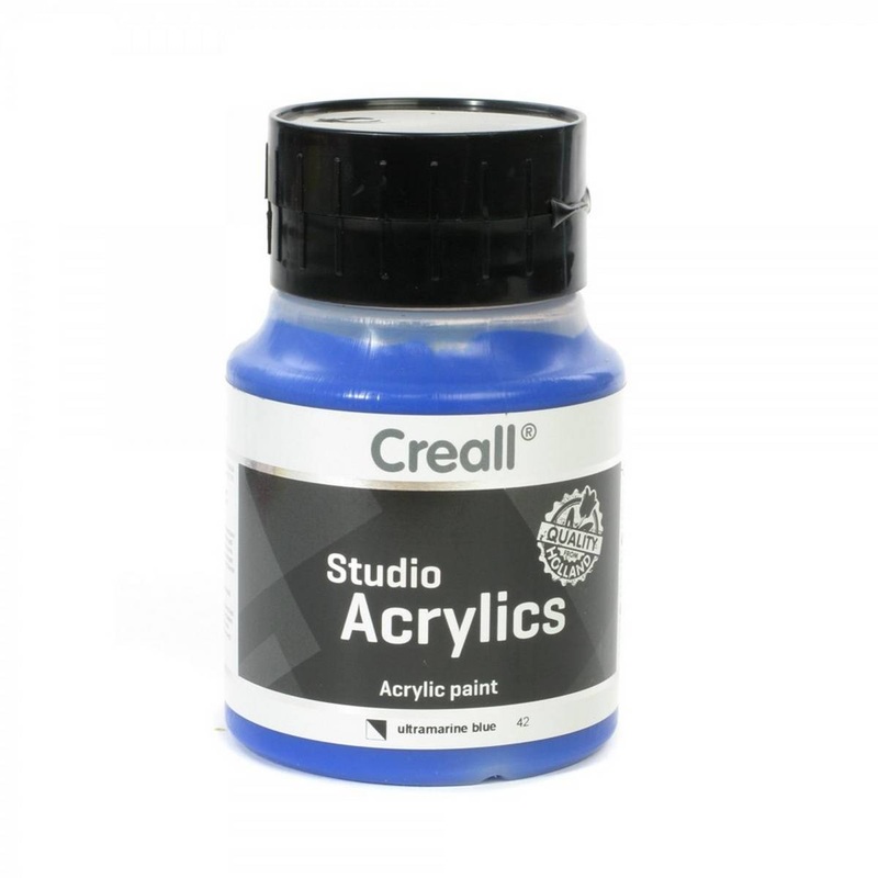 Creall Studio Acrylic 500ml- Ultra Marine Blue