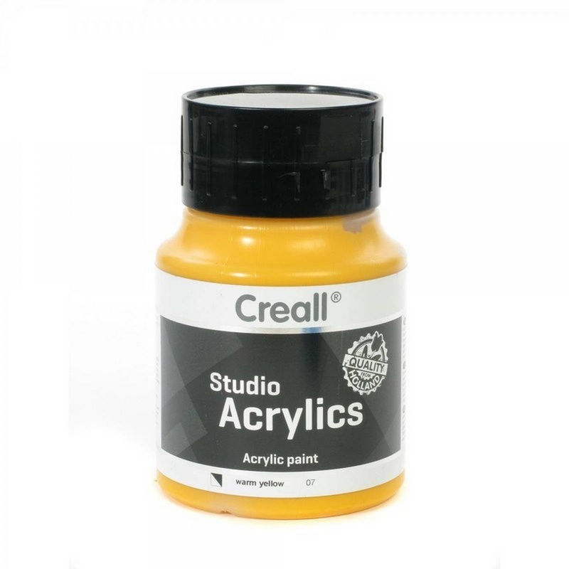 Creall Studio Acrylic 500ml- Warm Yellow