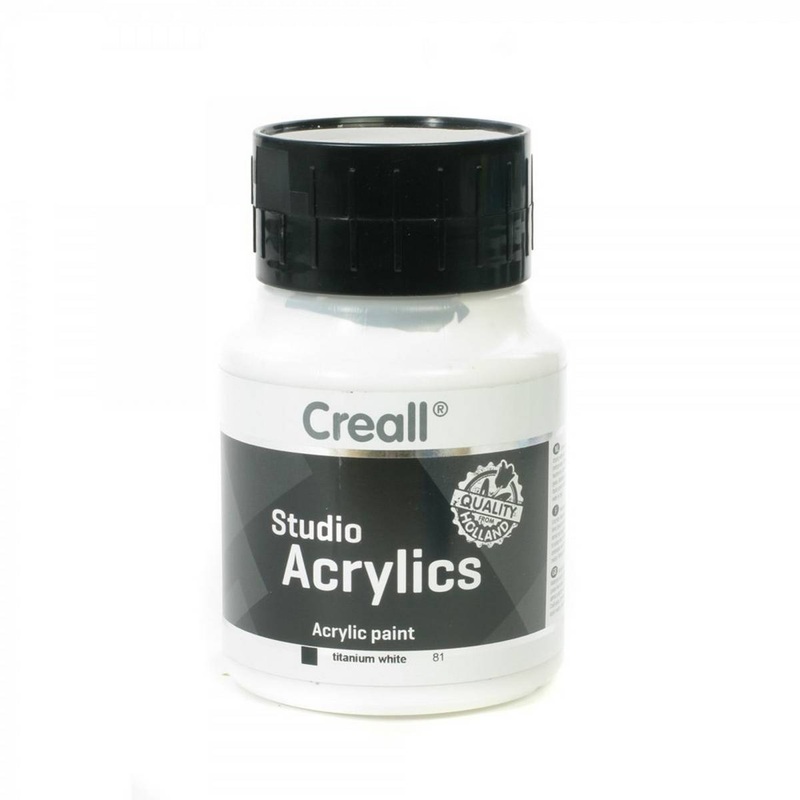 Creall Studio Acrylic 500ml- White