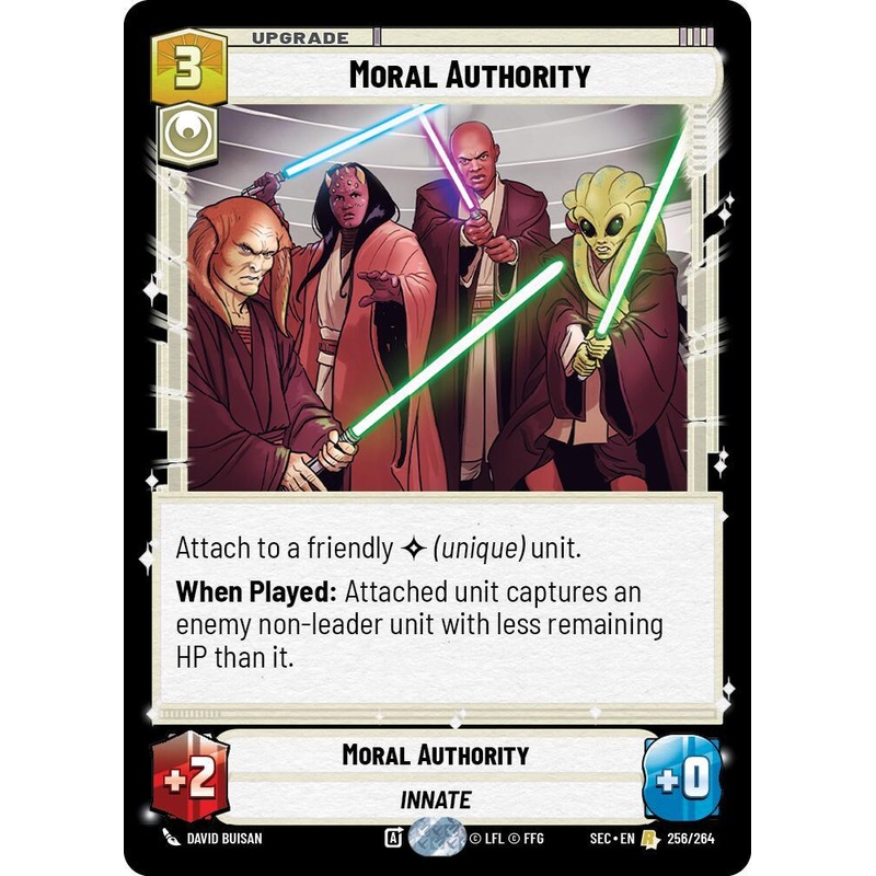 Moral Authority (256/264) (256/264) [Secrets of Power] (ONLINE ORDER ONLY)