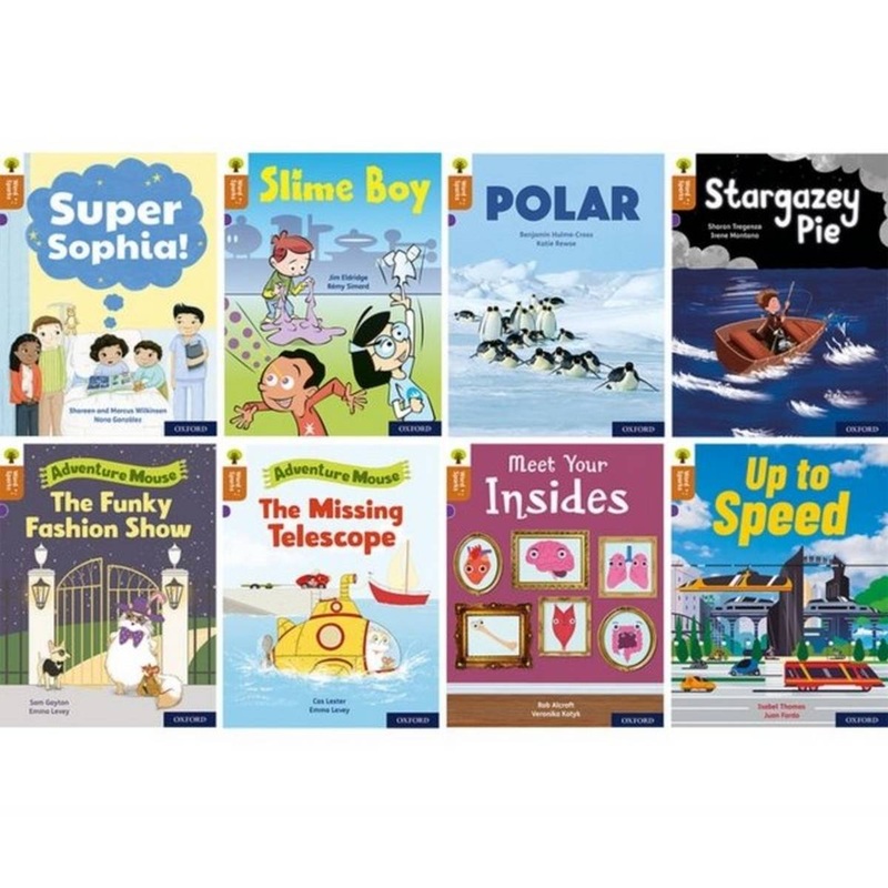 Oxford Reading Tree Word Sparks: Level 8: Mixed Pack of 8