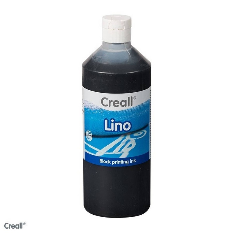 Creall Lino Block Printing Ink 250ml  Black