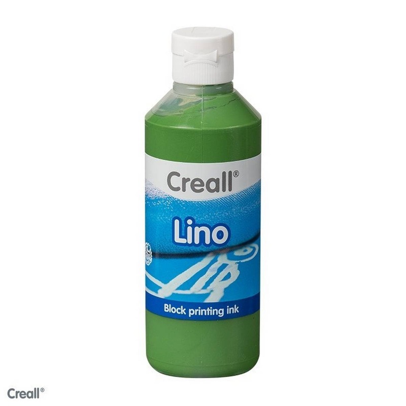 Creall Lino Block Printing Ink 250ml  Green