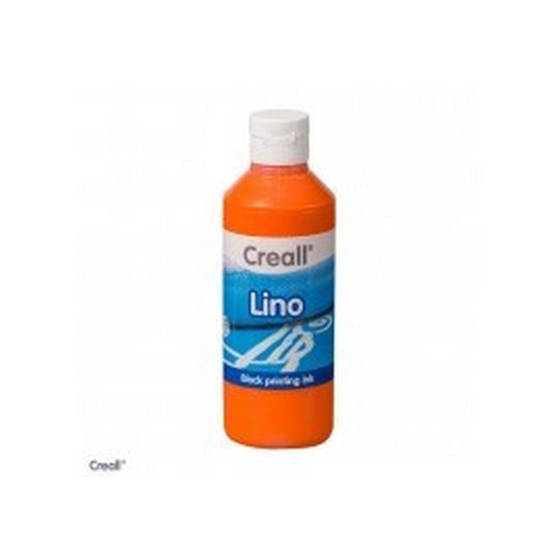 Creall Lino Block Printing Ink 250ml  Orange