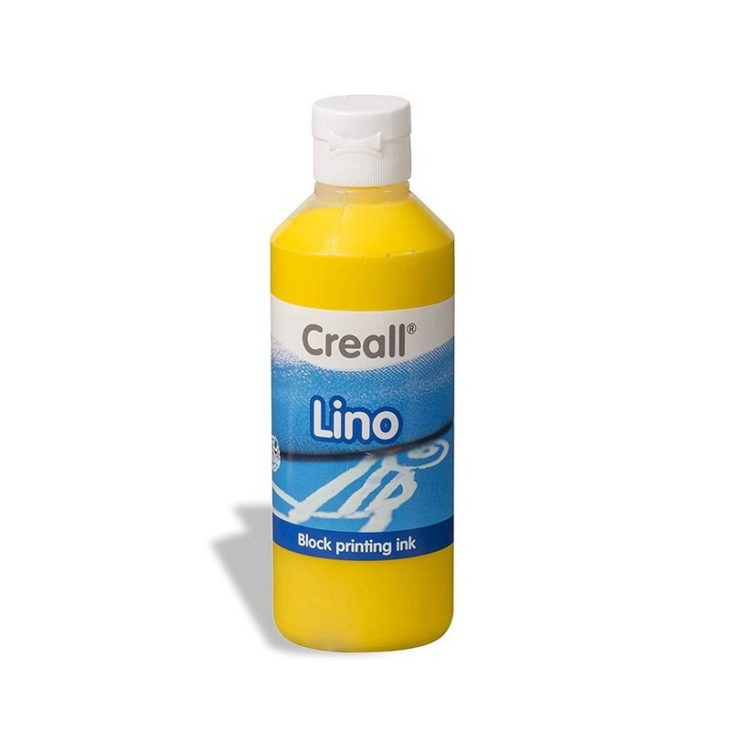 Creall Lino Block Printing Ink 250ml  Yellow