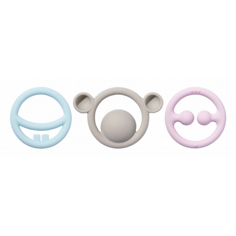 Nigi Nagi and Nogi  Pastel Set of 3