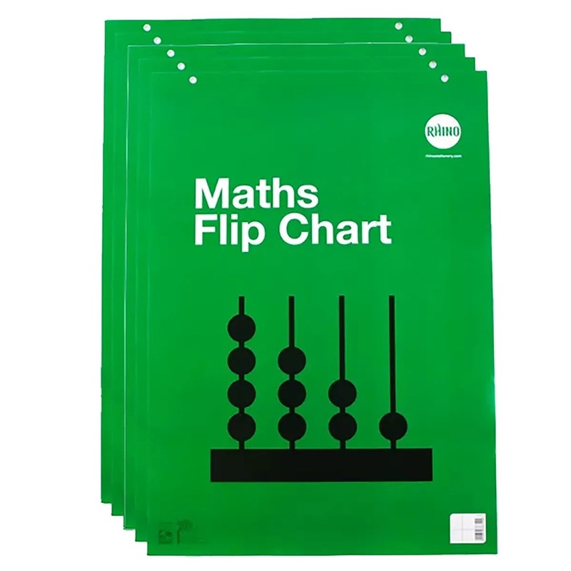 Rhino Numeracy Flipchart Pad  A1 (Pack of 5)