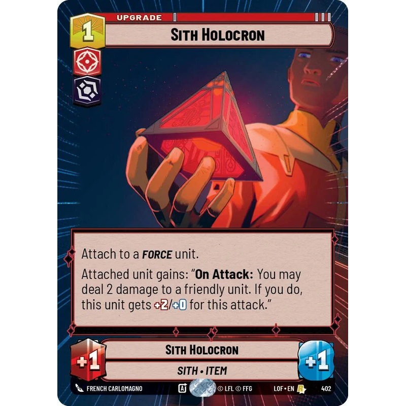 Sith Holocron (402) (Hyperspace) (402) [Legends of the Force] (ONLINE ORDER ONLY)