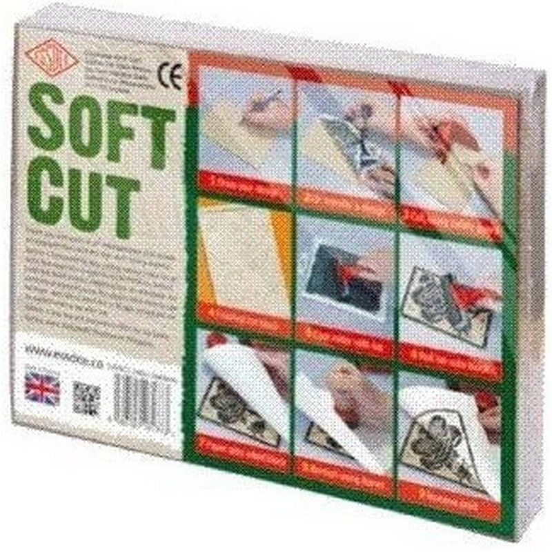 Soft Cut Printing Block 200x150x3mm 10 sheet pack