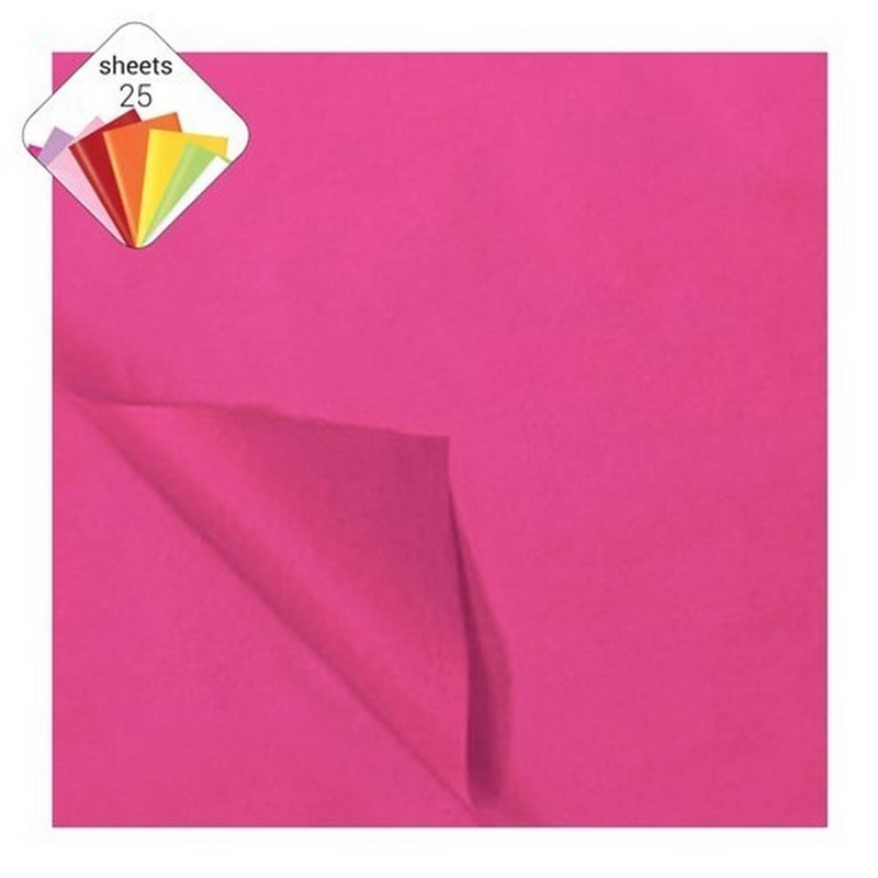 Tissue Paper (5 Sheets)  Pink