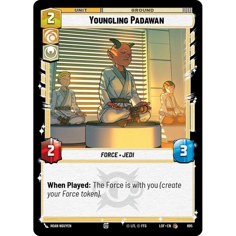 Youngling Padawan (695) (Foil) (695) [Legends of the Force] (ONLINE ORDER ONLY)
