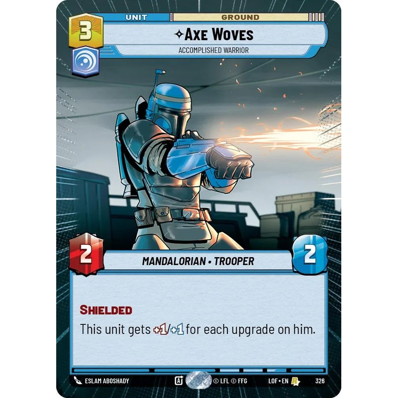 Axe Woves (326) – Accomplished Warrior (Hyperspace) (326) [Legends of the Force] (ONLINE ORDER ONLY)