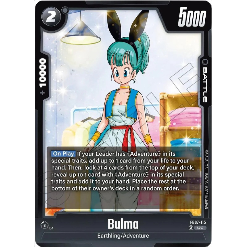 Bulma (FB07-115) [Wish For Shenron] (ONLINE ORDER ONLY)