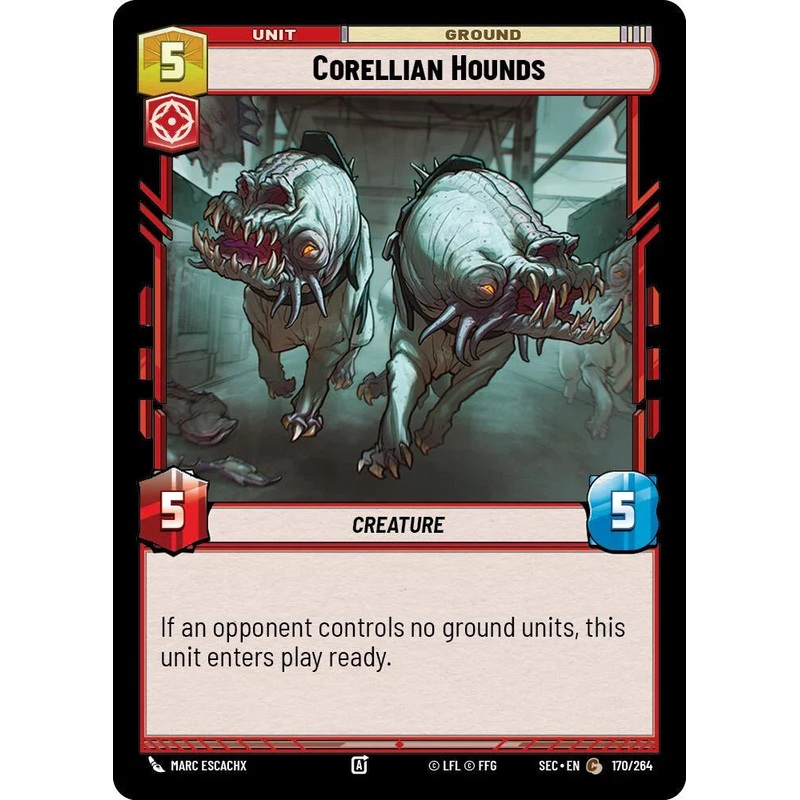 Corellian Hounds (170/264) (170/264) [Secrets of Power] (ONLINE ORDER ONLY)