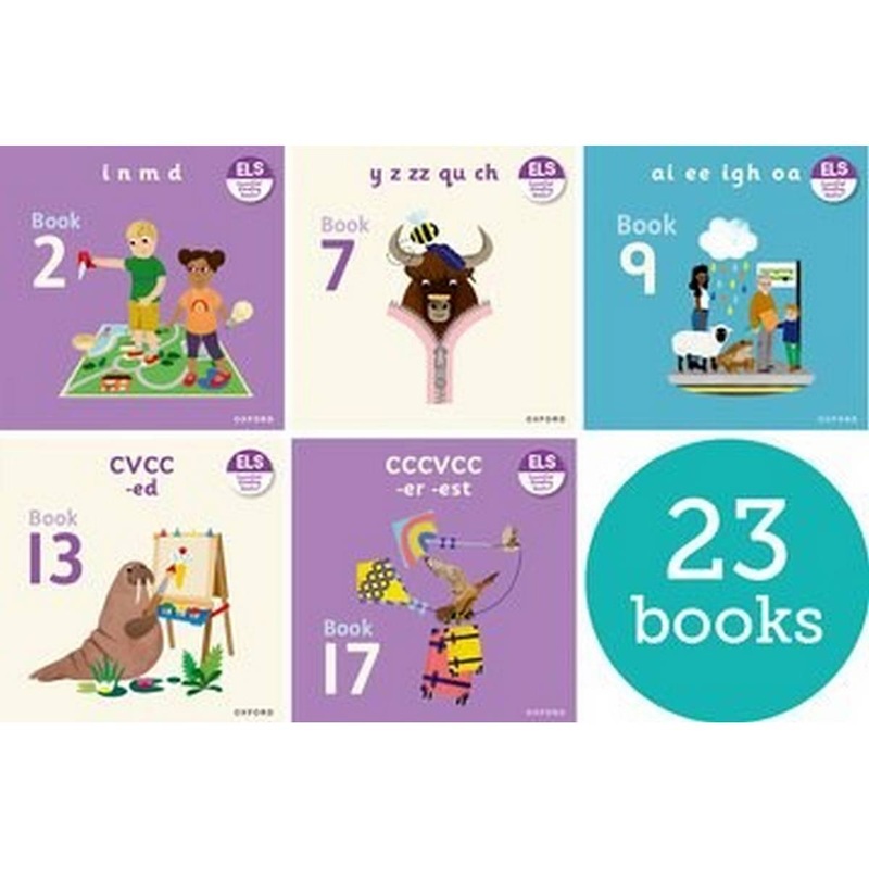 Essential Letters and Sounds: Essential Blending Books: Phase 2 Mixed Pack