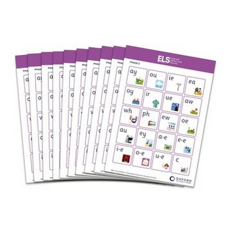 Essential Letters and Sounds: Phase 5 Sound Mats for Reception/P1 and Year 1/P2