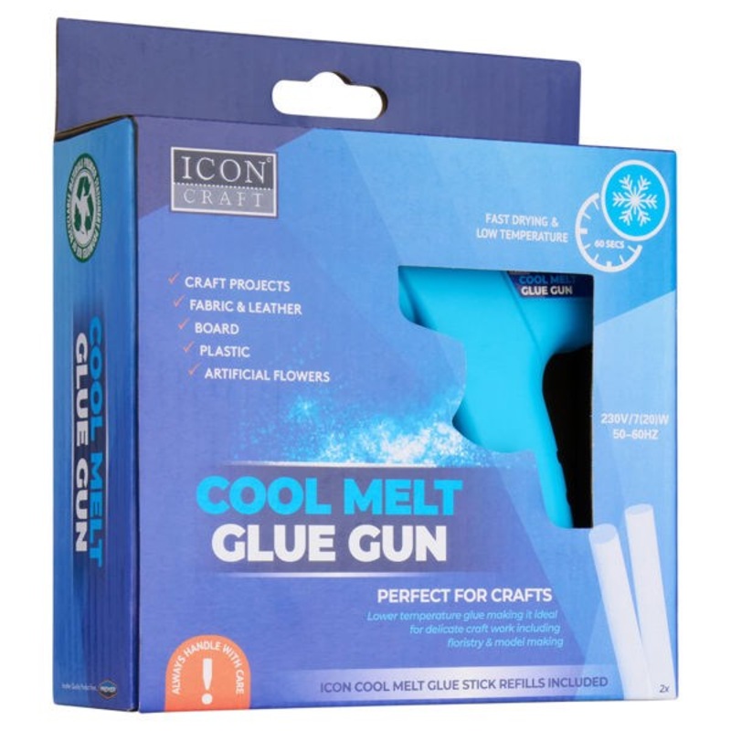 Icon Craft Cool Melt Glue Gun  Blue