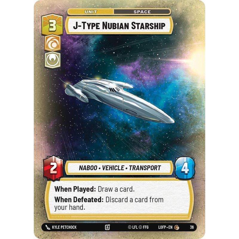 J-Type Nubian Starship (36) (36) [Judge Promos] (ONLINE ORDER ONLY)