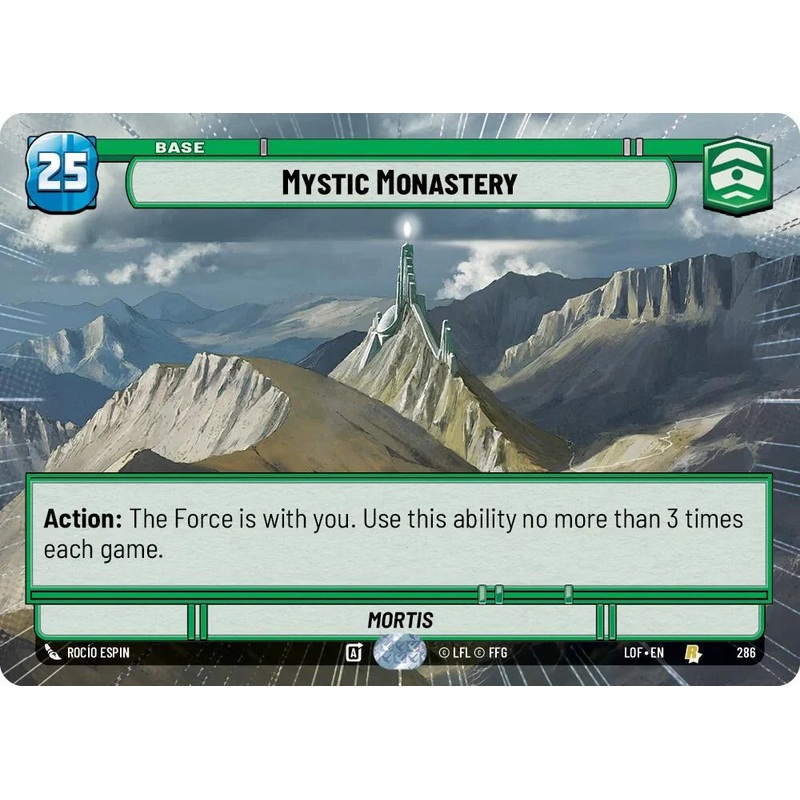 Mystic Monastery (286) (Hyperspace) (286) [Legends of the Force] (ONLINE ORDER ONLY)