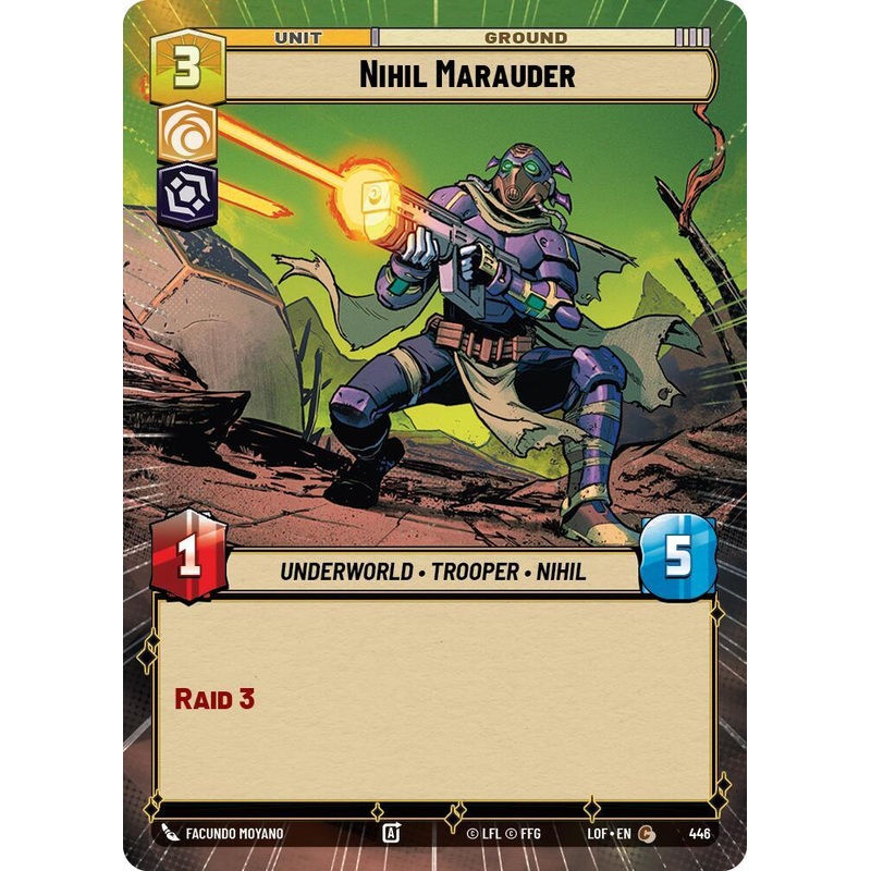 Nihil Marauder (446) (Hyperspace) (446) [Legends of the Force] (ONLINE ORDER ONLY)