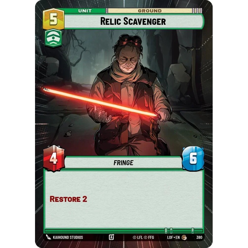 Relic Scavenger (380) (Hyperspace) (380) [Legends of the Force] (ONLINE ORDER ONLY)