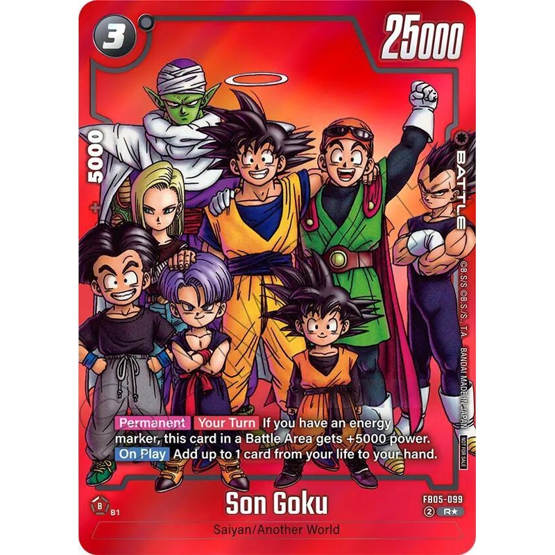 Son Goku (FB05-099) (Limited Pack MANGA Version 01) [Tournament and Championship Promos] (ONLINE ORDER ONLY)