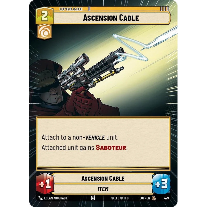 Ascension Cable (479) (Hyperspace) (479) [Legends of the Force] (ONLINE ORDER ONLY)