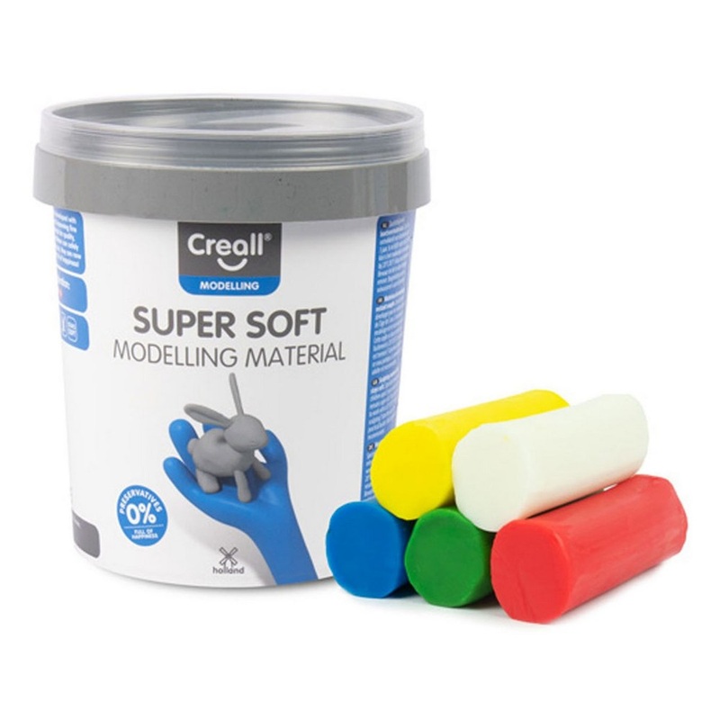Creall Supersoft Clay 5 x 350grm colours 1750gr