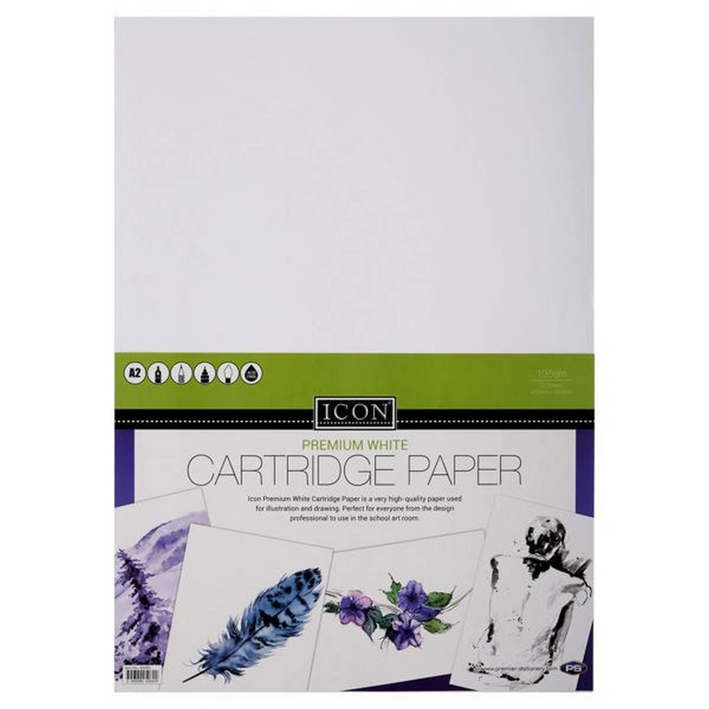 Icon A2 135gsm Cartridge Paper 20 Sheets