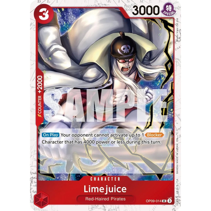 Limejuice (Pirate Foil) [Premium Booster -The Best- Vol. 2] (ONLINE ORDER ONLY)