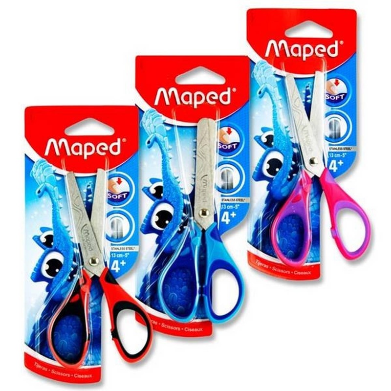 Maped Essentials 13Cm/5 Soft Grip Scissors