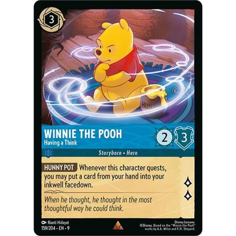 Winnie the Pooh – Having a Think (159/204) [Fabled] (ONLINE ORDER ONLY)