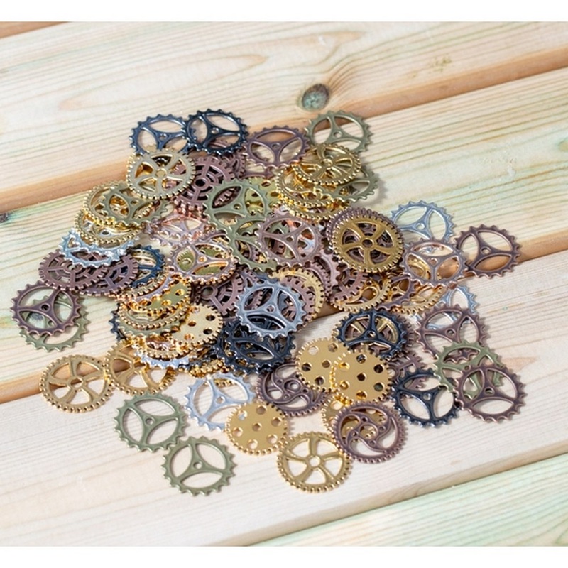 Assorted Cogs Multi colour pack of 100