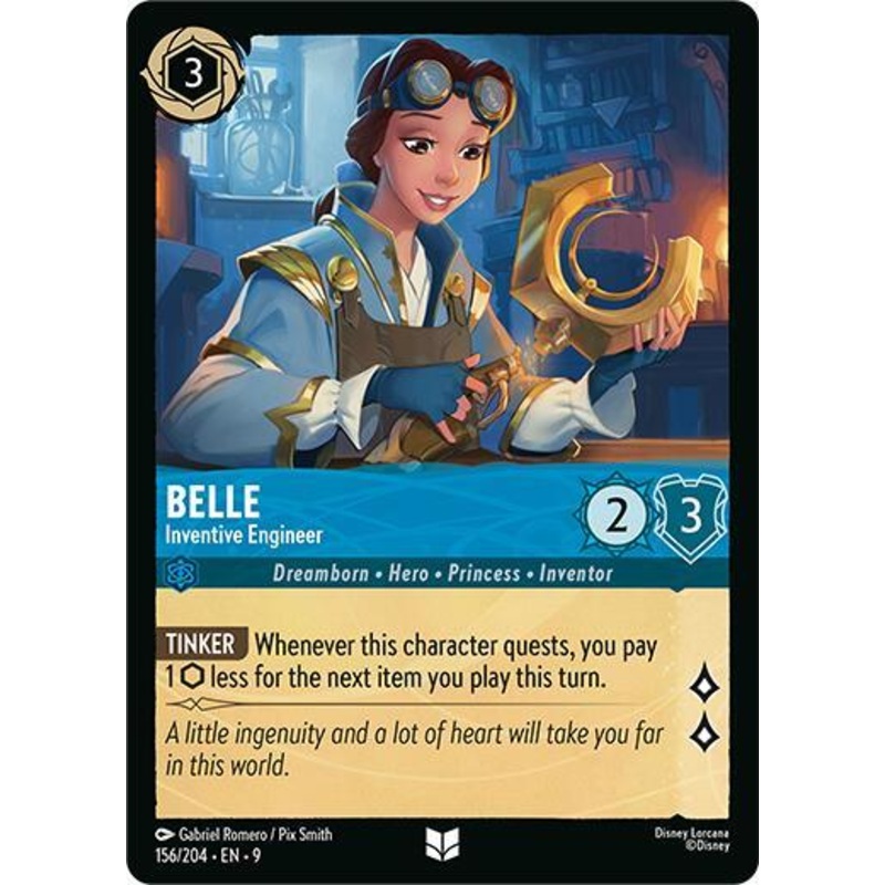 Belle – Inventive Engineer (156/204) [Fabled] (ONLINE ORDER ONLY)