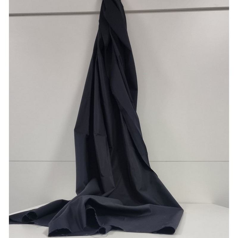 Black Cotton Drill Fabric 1.5 x 3m