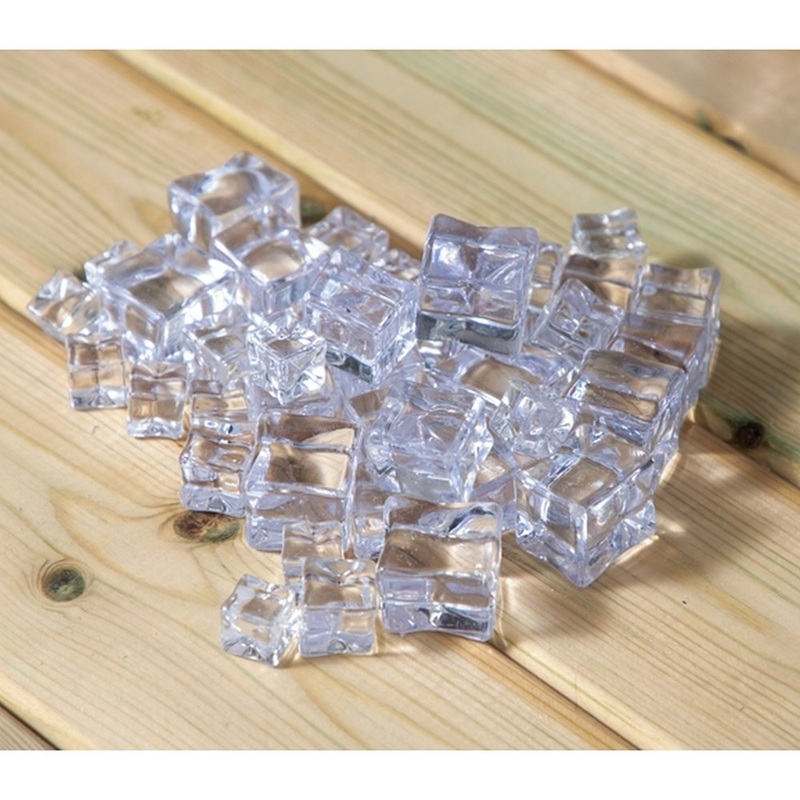 Clear Ice Cubes  Pack of 40