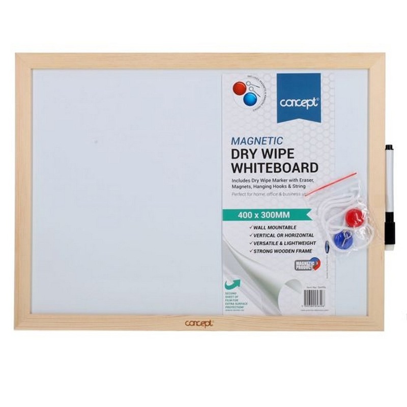 Concept Magnetic Whiteboard 40x30cm