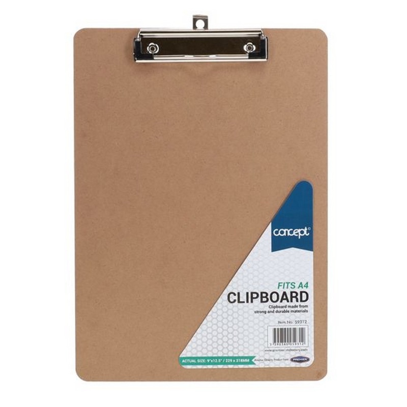 Concept Wooden Clip Board 9×12.5